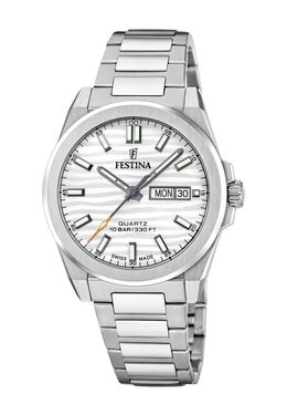 Часы CLASSICS SWISS Festina, серебряный fe052m0jx-d11 | silver-coloured