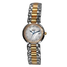 Pre-owned Longines Primaluna Diamond Mother of Pearl Dial Ladies Watch L8.110.5.89.6