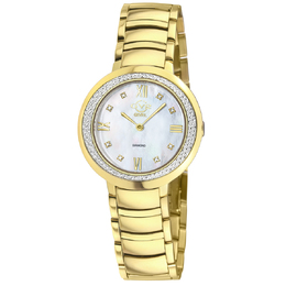 GV2 by Gevril Amalfi Quartz Diamond Ladies Watch 14102B