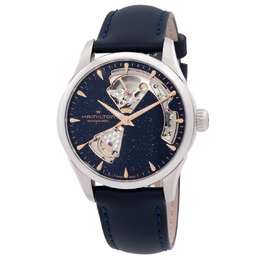 Hamilton Jazzmaster Open Heart Automatic Blue Dial Watch H32215642