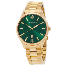 Mathey-Tissot Urban Metal Quartz Green Dial Mens Watch H411MPV