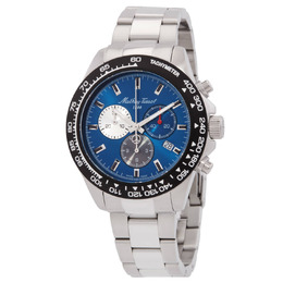 Mathey-Tissot Chrono II Chronograph Quartz Blue Dial Mens Watch h938chabu