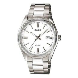 Часы Casio Quartz Limited Edition Mens Silver Analog, серебряный mtp-1302d-7a1 | silver