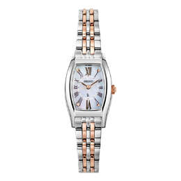 Часы Seiko Lukia Waterproof Quartz Silver, золотой sup439j1 | gold