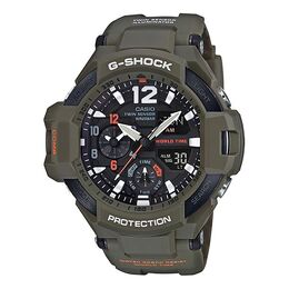 Часы Casio G-Shock Gravitymaster 'Green', зеленый ga-1100kh-3a | green