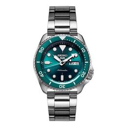 Часы Seiko 5 Sport 42.5mm Mechanical Silver/Green, зеленый srpd61k1 | green