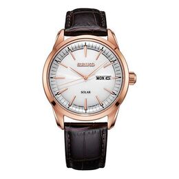 Часы Men's Seiko Gents Series Casual waterproof sne530p1 | dark brown