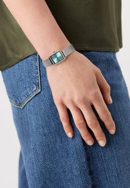 Часы TEA Tommy Hilfiger, серебряный to151m0eg-d11 | silver-coloured/blue