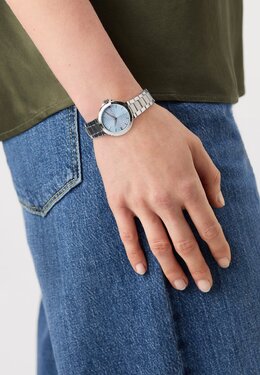 Часы LORI Tommy Hilfiger, серебряный to151m0em-d11 | silver-coloured/blue