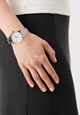 Часы CAMILLE Tommy Hilfiger, серебряный to151m0ei-d11 | silver-coloured/rosegold/white