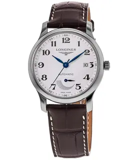 Longines Master Power Reserve L2.708.4.78.3 Men's Watch Silver Dial Automatic