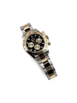 Rolex Daytona 31090258 circa 2024, Stainless Steel/ Yellow Gold, Black Dial