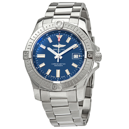 Pre-owned Breitling Avenger 43 Automatic Blue Dial Mens Watch A17318101C1A1