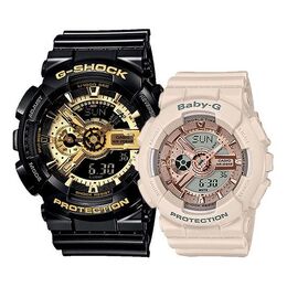 Часы Casio Baby-G 'Black & Pink' ga-110gb-1apr+ba-110cp-4apr | black & pink