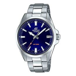 Часы Casio EDIFICE Series Leisure Fashion Men's Mens Blue Analog, синий efv-100d-2avudf | blue