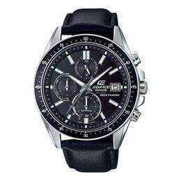 Часы Casio EDIFICE Waterproof Sapphire Crystal Solar Powered Mens Black Analog, черный efs-s510l-1avupr | black