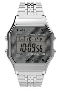 Цифровые часы Timex LAB ARCHIVE, серый tx152m0fv-c11 | stainless steel