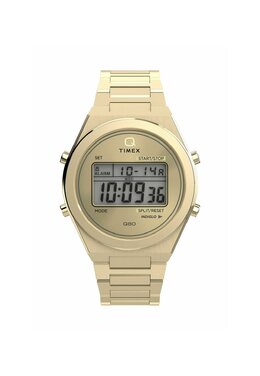 Цифровые часы QUARTZ CONTINENTAL Timex, золотой tx152m0oh-f11 | gold tone