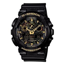 Часы Casio G-Shock Analog-Digital 'Black Gold', черный/золото ga-100cf-1a9pr | black gold