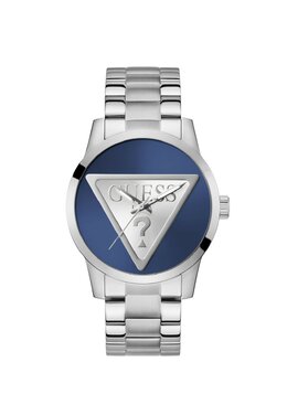 Часы QUARTZ ANALOG BADGE Guess, серебряный gu152m0o0-d11 | silver tone