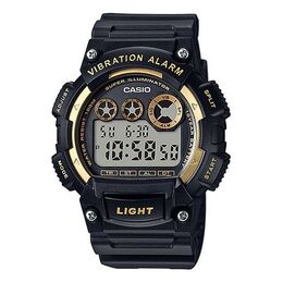 Часы Casio G Shock Waterproof Quartz Sports Analog Mens Black Digital, черный w-735h-1a2 | black
