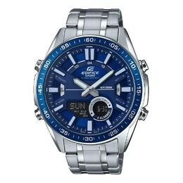 Часы Casio EDIFICE Blue Dial Mens Blue Analog/Digital Combo, синий efv-c100d-2 | blue
