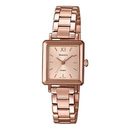 Часы Casio SHEEN Sapphire Crystal Rose Gold Analog, золотой she-4538pg-4a | gold