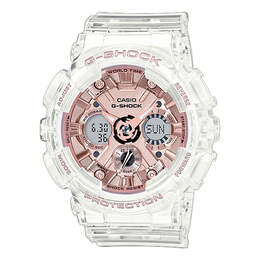 Часы Casio G-Shock Analog-Digital 'White', белый gma-s120sr-7a | white
