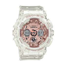 Часы Casio G-Shock Analog-Digital 'White', белый gma-s120sr-7aprd | white