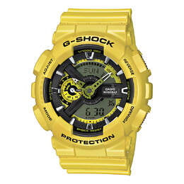 Часы Casio G-Shock Analog-Digital 'Yellow', желтый ga-110cm-9a | yellow