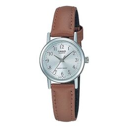 Часы Casio Leather Belt Vintage Silver/Brown Silver DialBrown Strap SilverBrown Analog ltp-1095e-7b | silverbrown