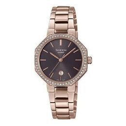 Часы Casio Waterproof Stainless Steel Strap she-4552cg-8auprs