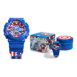 Часы Casio G-Shock Analog-Digital 'Blue', синий ga-110captain-2pr | blue