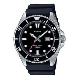 Часы Men's Casio Date Display Resin Strap Waterproof Quartz Watch Mens mdv-107-1a1jf