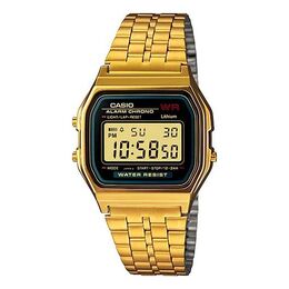 Часы Casio Standard Vintage Retro en Waterproof Mens Gold Digital, золотой a159wgea-1d | gold