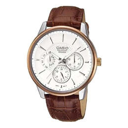 Часы Men's Casio Fashion Casual Quartz Watch Stainless Steel Strap Mens bem-302l-7a