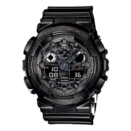 Часы Casio G-Shock Analog-Digital 'Black', черный ga-100cf-1a | black