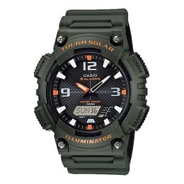 Часы Casio Waterproof Solar Powered Sports Mens Army Green Analog aq-s810w-3a | army green