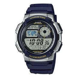 Часы Casio Waterproof Sports Mens Black Digital, черный ae-1000w-2a | black