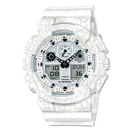 Часы Casio G-Shock Analog-Digital 'White', белый ga-100cg-7a | white