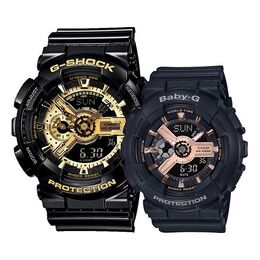 Часы Casio Baby-G 'Black', черный ga-110gb-1apr+ba-110rg-1apr | black