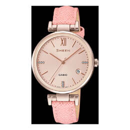 Часы Casio Waterproof Analog SHEEN she-4053cgl-4a