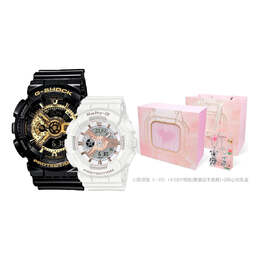 Часы Casio Baby-G 'Black & White' ba-110rg-7apr+ga-110gb-1apr | black & white