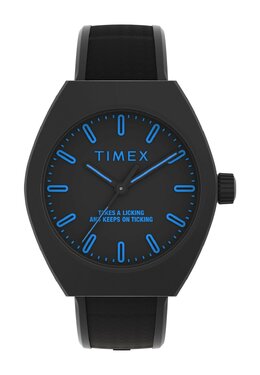 Часы QUARTZ URBAN POP Timex, черный tx154m03m-q11 | black and blue