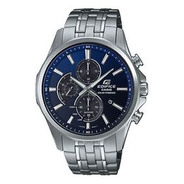 Casio Часы Waterproof EDIFICE Sapphire Crystal Blue Gradient Mens Blue Analog, синий efb-670sbd-2avupr | blue