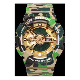 Часы Casio G-Shock Analog-Digital 'Brown', коричневый ga-110ape-5a | brown