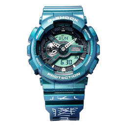 Часы Casio G-Shock Analog-Digital 'Green', зеленый ga-110kal22-3pfs | green