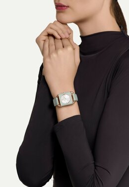 Часы QUARTZ ANALOG ARCO SQUARE Furla, зеленый fu151m06l-m11 | green