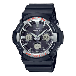 Часы Casio G-Shock Analog-Digital 'Black', черный gaw-100-1a | black