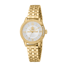 Roberto Cavalli Core Silver-tone Dial Ladies Watch - RC5L077M0055